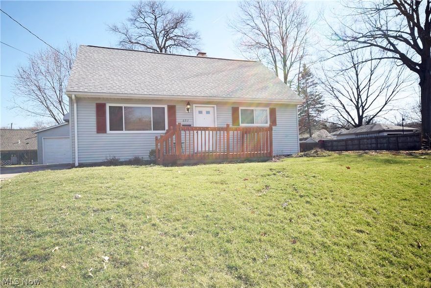 Must see charming cape cod. This 4 bedroom and two bath home has lots of potential for your finishing touches. It also has many updates!  Newer roof.  The kitchen and main floor bath have both been renovated.  Add some fresh paint and new carpet and this home makes the perfect starter home.   No worries with this one as it comes with America's Preferred Home Warranty!  Call today to schedule your​​‌​​​​‌​‌​​​‌‌​​​‌‌‌​​‌​​‌‌​​​​ showing!