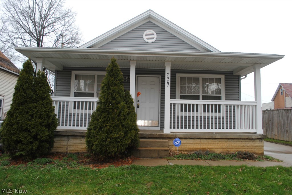 BANK OWNED RANCH .... Built In 2003 .... Vinyl Sided .... Living Room .... Dining Room .... Kitchen ....3 Bedrooms .... 2 Full Baths .... Full Basement .... Large Fenced In Yard .... 2 Car Garage .... A Handyman's Special ....