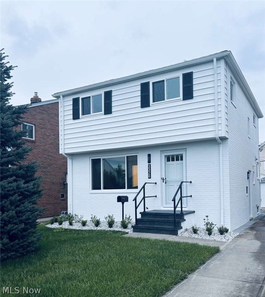Welcome to 3326 Marioncliff—a beautifully reimagined gem in the heart of Parma. This fully renovated three-bedroom, one-and-a-half-bath home boasts a brand-new roof, windows, lush landscaping, and a stunning 300 -square-foot back patio—perfect for entertaining or relaxing. Step inside to a spacious, sun-drenched living room with a large picture window. The formal dining room opens via sliding doors to the serene backyard. The gourmet kitchen is a chef’s dream, with all-new cabinetry, countertops, and a cozy eat-in nook. Upstairs, three generous bedrooms and a spa-like full bath await. The finished basement provides even more versatile living space. A one-car garage, and a charming backyard complete this must-see home. Move in and enjoy—this beauty is ready for you!