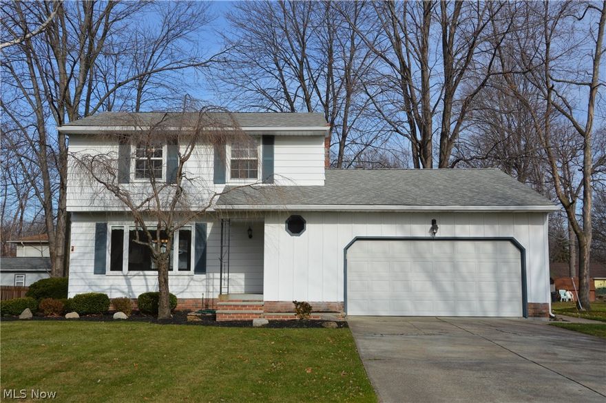 Updated colonial that is move in ready. Enter this charming home and be greeted by ceramic tile and a leaded glass front door. The expansive living room flows into the dining room and both feature brand new carpet. The eat in kitchen includes the appliances and over looks the family room with new carpet and sliders to the patio and spacious back yard. Upstairs you will find a full updated bathroom and three bedrooms complete with new carpet. The interior of this home has been freshly painted as well. The lower level has a large recreation room and a new hot water tank in 2014. The home also has new light fixtures and ceiling fans. The half bath on the first floor has also been recently redone with new flooring and fixtures. Home warranty being offered. Truly a move in ready​​‌​​​​‌​‌​​​‌‌​​​‌‌‌​​‌​​‌‌​​​​ home!
