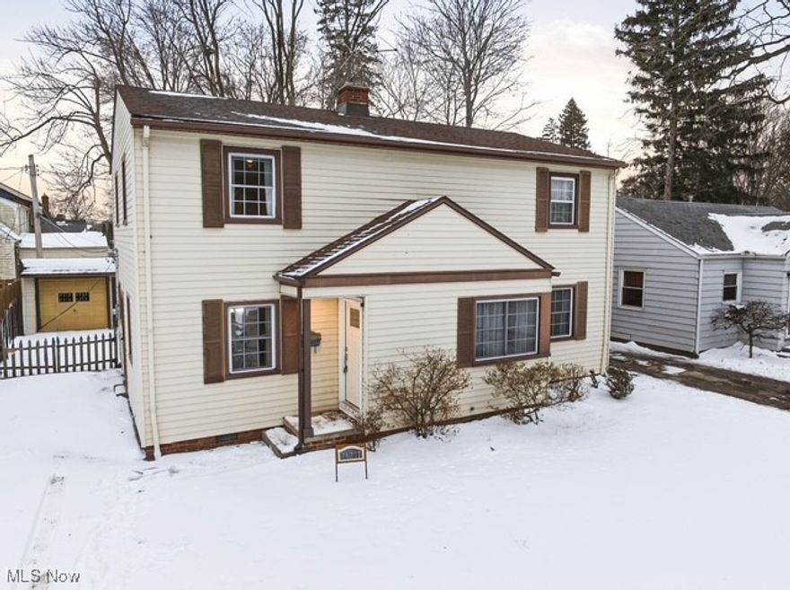 Fairview Park opens a Welcome door to this remodeled five-bedroom Colonial offering a versatile layout well suited for modern living, including multi-generational needs.  A private first-floor bedroom and full bath offer a rare and flexible layout for extended family, guests, or work-from-home needs, with spacious rooms and large closets throughout.   
The redesigned kitchen blends modern function with timeless style, featuring granite counters, generous cabinetry, and space for a kitchen table alongside a movable island. All appliances stay.   
The Great Room offers an open layout with ample space for a dining area, anchored by a stone focal wall and decorative fireplace.         Upstairs, four spacious bedrooms offer flexibility, including one large enough for a second living area or studio. The updated glamour bath includes a state-of-the-art walk-in shower and elegant finishes.    
The spacious laundry/mudroom provides excellent storage, with washer and dryer included.   Outdoors, enjoy a nicely sized patio and firepit area, perfect for relaxed gatherings.  The garage features a garden window that fills the space with natural light, creating a flexible area ideal for a workshop, studio or hobbies.    
Notable Upgrades include, service panel, electrical panels, wiring, doors, trim, kitchen rebuilt from the studs. upstairs bath, professionally painted from top to bottom.     
In response to shifting market conditions following the Covid-era housing surge, the home is now priced accurately for today’s market, offering buyers a strong opportunity to secure long-term value in Fairview Park.
 Schedule your private showing today