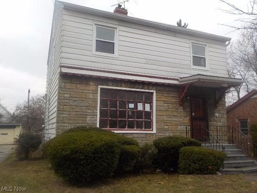 Here is your opportunity to own and upgrade this three bedroom home in Cleveland, OH. There are two full bathrooms and a partial basement. Restaurants, shops and schools are close by. Submit your best offer today.