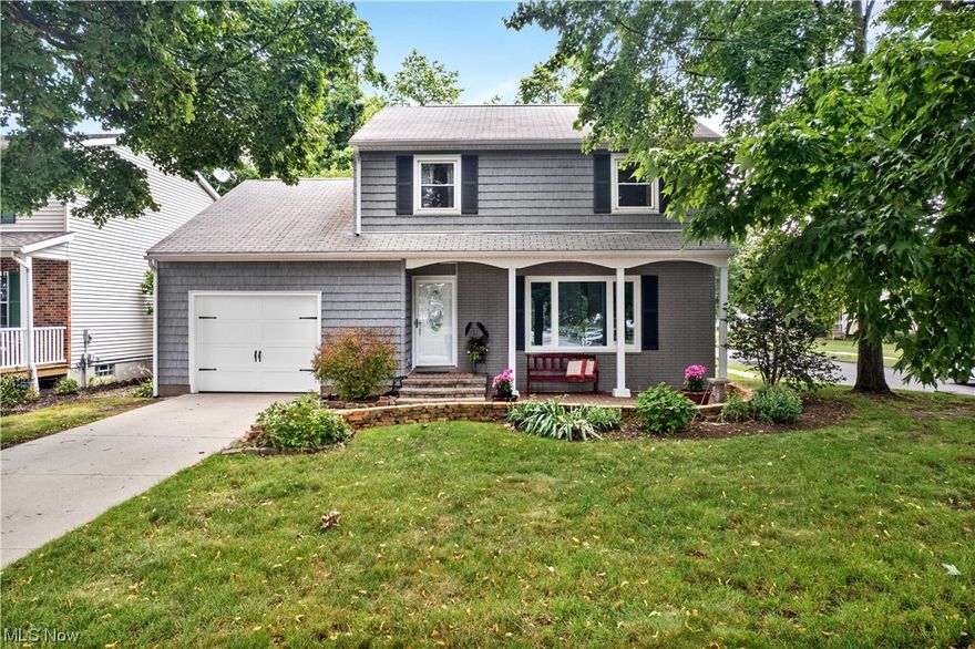 Welcome home to 3189 Charles Ave in Cuyahoga Falls. This charming property offers tons of upgrades. The home includes roughly 1600 square feet, three bedrooms and 1.5 baths. Entering into the home you are greeted with warmth! The first floor includes large living room with custom built-ins, gorgeous hardwood flooring and tons of natural lighting. The eat-in-kitchen space has been fully renovated including new cabinetry, granite countertops and stainless steel appliances. The dining room space offers access to the fully screened in porch overlooking the backyard. There is more fun on the first level including sunken in family room space and remodeled 1/2 bath. Second level boasts three spacious bedrooms with plenty of storage. The full bathroom has been tastefully updated, including new tub, toilet, vanity and trendy subway tile. HUGE linen closet in hallway. Lower level includes additional finished space and utility space including washer/dryer. Exterior features include beautiful scre