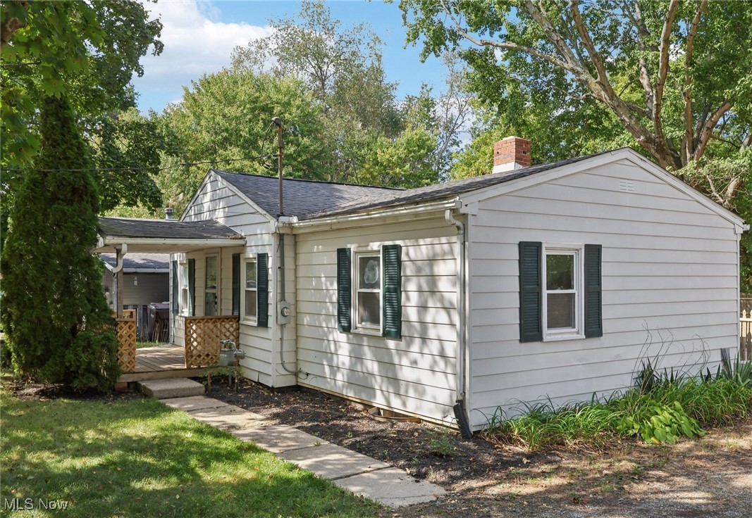 You won't believe what this adorable ranch home on a dead-end street has to offer. 3 bedrooms, a completely renovated extra large bathroom. All new laminate flooring and fresh paint thru out the home. The kitchen includes all appliances and is absolutely adorable. A multi use bonus room was added off of the kitchen. This space is perfect for a small office, a pantry space, play room or even could become a 1st floor laundry. The large living room is inviting and right off of the kitchen providing an open floor plan feel. The basement is clean and newly painted and offers the perfect storage space and laundry area. Now to the outside. The deck leading to the fenced in yard offers endless possibilities, it could be the perfect play space for kids and animals or just a relaxing spot to just hang out. The large 2 car plus garage is a car buffs dream. The driveway is massive and allows room for cars and recreation vehicles like campers and boats. All of this on 2 parcels. Why pay rent when you can be a home owner? P.S. The seller is offering a Home warranty for buyers peace of mind.