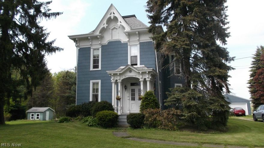 Beautiful Victorian on over 11 acres.  Gorgeous moldings inside and out, hardwood floors grace this beautiful home.  Stainless appliances, newer septic system and roof are just a few of the recent updates.  Live your dream!