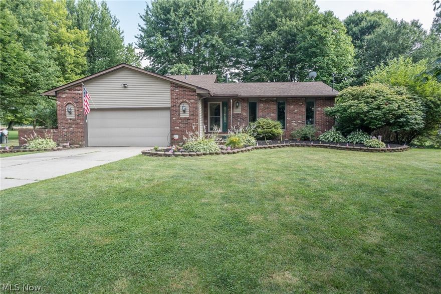 Turn key ready spacious 3 bedroom/ possible 4 BR, 2 bath sprawling split level home situated on 2.5 acres of true country living, while
having the convenience of being located near major hwys & your shopping needs. Formal living room(currently being used as Master
bedroom w/ french door offers natural wood work, spacious kit offers oak cabinetry, custom tile backsplash & oak flooring, lower level family room offers custom entertainment center and floor to ceiling stone
wood fireplace- perfect for cozy family gatherings. Lower level office contains 2 built in desks & work station. Improvements include roof
& windows 2012, pool, Jacuzzi hot tub, woodburning stove & wood insert in F.Room, & pellet stove in garage. Home features curved
archways, recessed lighting, sunroom/ 4 season room w/ woodburning stove, sky lights, and Pella Sliding door leading you to the fabulous
back yard, ready for your entertaining needs including Jacuzzi hot tub (2014) & TV enclosed in gazebo, wood firepit w/ chairs, pool (2014)
w/ sundeck & pool equipment stored away in section of barn, deck. The 40 x 28 pole barn/ 4 horse stable has a concrete floor, front & rear
doors, upstairs loft area, chicken coop w/run, and fenced area & pasture. 2 car att gar heated w/ pellet stove & electric heater
contains workbench, which makes this a car lovers dream. Well on property for watering flowers & garden.  BROWNHELM TOWNSHIP. NO CITY TAX!