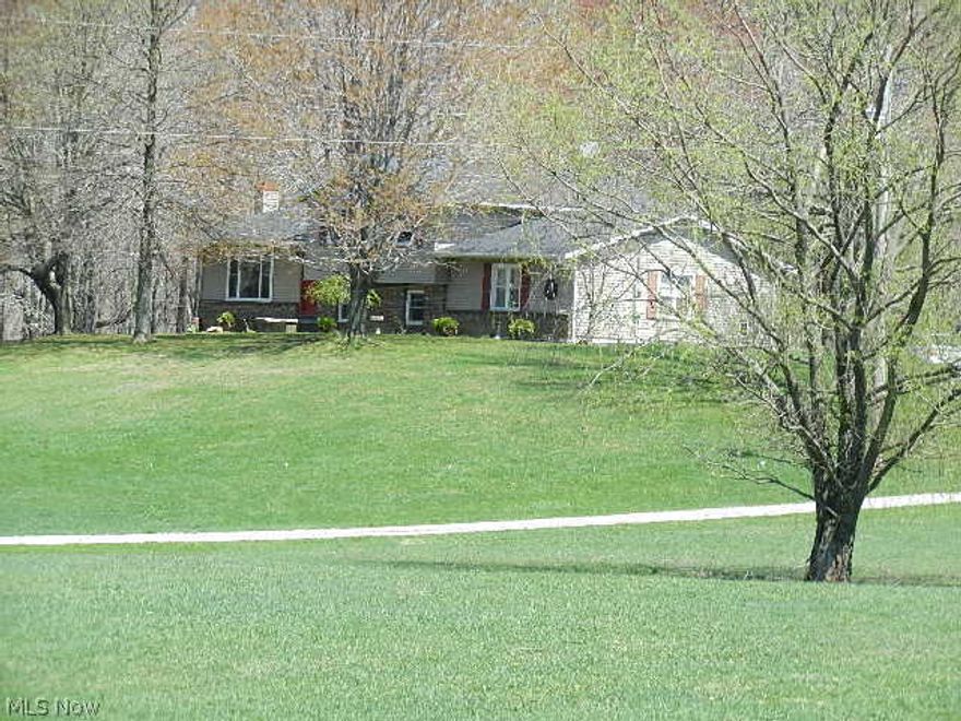 All Mineral Rights Convey!!!  Your own private retreat with acreage, pond, woods & endless possibilities.  Home is practically new, remodeled 2 bathrooms, newer roof, furnace, windows, well pump & exterior double door.  Move in ready with 3 bedrooms and large room on lower level being used as 4th bedroom.  Enjoy the outdoors on an over sized 26X26 deck.  Call for your private showing today!