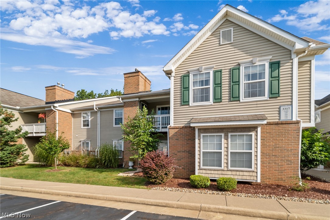 Welcome Home! This Beautiful 2 Bedroom, 2 Full Bath condo is located in Revere School District, close to Highways, Shopping, and Restaurants! A 2nd Story Ranch with an Open Floor Plan, this condo is great for Easy Living & Entertaining! Enter the 2 Story Foyer, start up the stairs and you will fall in love with the Tastefully Decorated space this condo offers. The Spacious Vaulted Living Room is Flooded with Sunlight from the sliding door, where you will access your Covered Private Balcony. The Living Room also features a Gas Fireplace for those Cool Autumn evenings! Adjoining the living room is the Dining Room, and Kitchen, where you will find Fresh White Cabinetry and Appliances. Through the kitchen is the Sizable Pantry and Laundry Room. The Master Bedroom is Bright and Airy, highlighted by Vaulted Ceilings, and a Private Master Bath! This Condo is rounded out with a Generously-Sized 2nd Bedroom and Full Bath. Schedule your private showing today, before its too late!