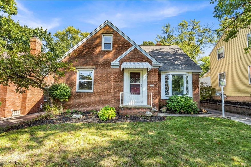 This completely updated cape-cod style home is waiting for you! This home has so much to offer! Incredible spacious, this home has over 1,800 sqft of living space between the main and second floor, plus a huge basement rec room! You are welcomed into the living room featuring gorgeous hardwood floors, recessed lighting and brand-new windows allowing for tons of natural light! The windows have been replaced throughout the entire home! Make your way into the completely remodeled kitchen featuring gorgeous luxury vinyl plank flooring, granite countertops and tiled backsplash! The kitchen includes new stainless-steel, GE appliances including dishwasher, microwave, range and refrigerator! Off of the kitchen you will find another spacious room! This room features a eye-catching customer accent wall and large windows overlooking the backyard bringing in tons of natural light! Down the hall you will find 2 bedrooms! Both bedrooms are complete with plush carpeting, overhead lighting and natural light flowing through. One of the bedrooms features double closets and a private full bathroom with a lovely tiled standing shower! There is a second full bathroom on the first floor as well featuring a gorgeous vanity and tiled shower/tub combination! Upstairs you will find an incredibly spacious 3rd bedroom featuring plush carpet, plenty of closet space and overhead lighting! The fully finished basement features luxury vinyl plank flooring and built-in bar making this a perfect rec room or additional living space! There is a separate laundry area and tons of room for storage! This home has a brand-new furnace and air conditioning (2024) as well as a new hot water tank! Outside you will find a new detached 2-car garage in the rear of the home! The roof, gutters and downspouts are all new as well! With easy highway access, this is near food, shopping and community amenities! This won't last long! Schedule a showing to see it for yourself!