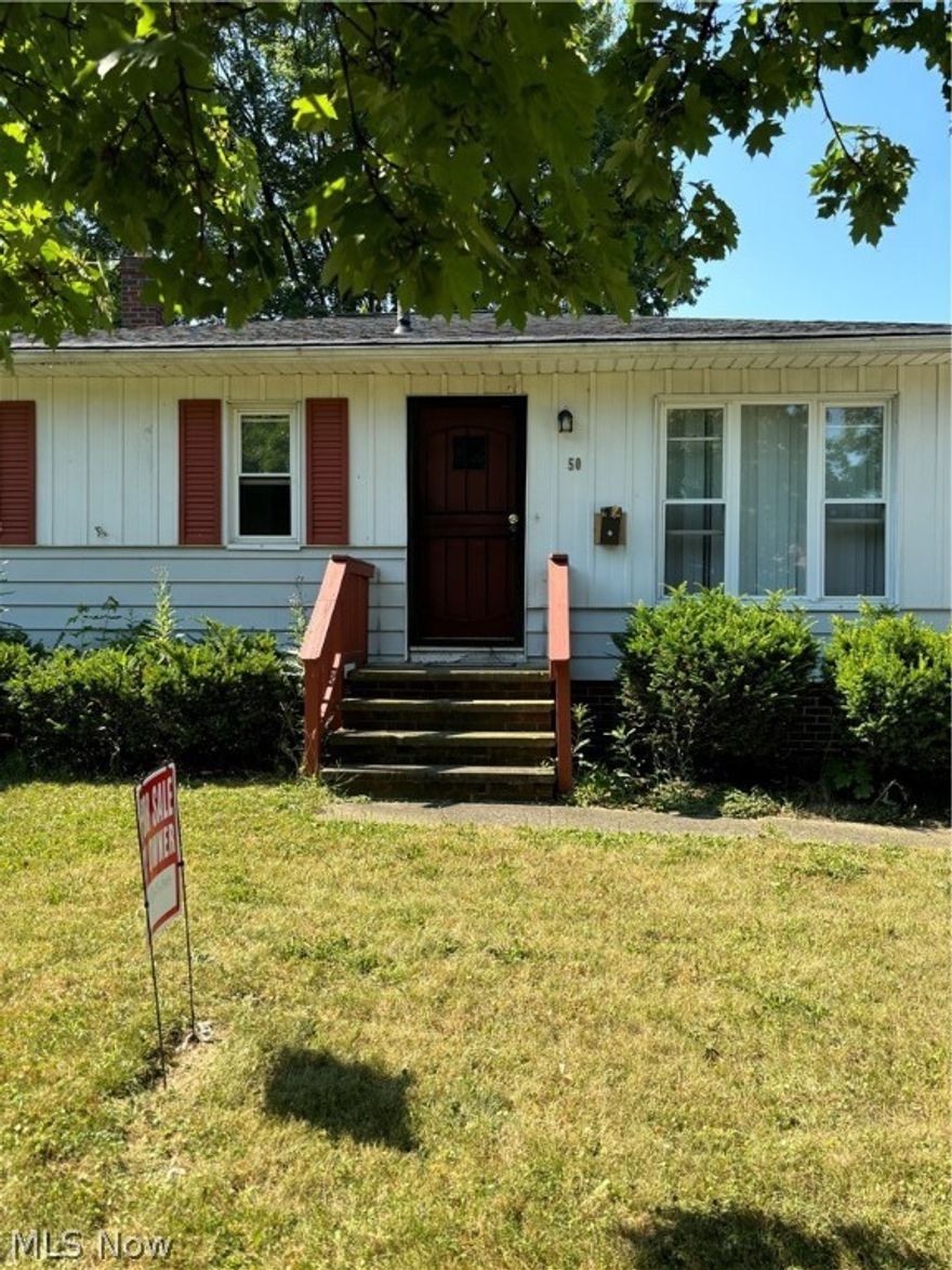 Your dream of homeownership. Rare find  3 bedroom 2 full bath ranch in the heart of Bedford Ohio minutes to I 271 and 480. Home features a large Eat-in kitchen, separate dining room plus a family room addition with fireplace and access to the backyard. Master bath up, another full bathroom in the finished basement. Newer hot water tank, furnace and updated electrical. Hook ups for washer and dryer. Park like yard featuring a 10' x 20' deck off of the back bonus room. Oversized two car garage with an attached 10 x 20 workshop off the back. Newer windows and roof. This one won't last long!