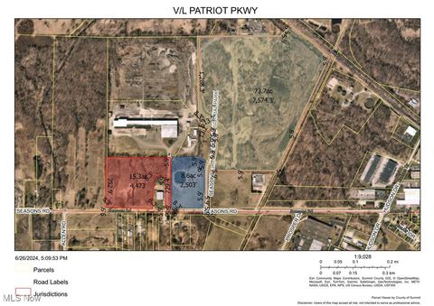 Vacant Land For Sale - V/L (APPROX. 99 ACRES) Patriot Parkway<br/> Hudson, OH 44236