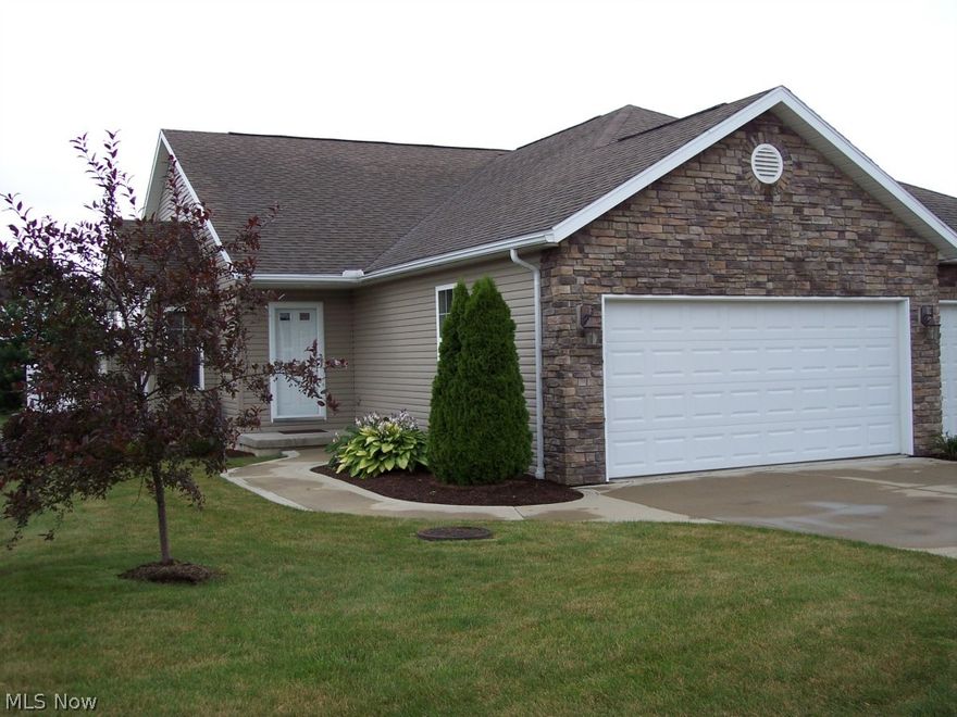 This condominium was built in 2008 and is like new! The kitchen features granite countertops and birch cabinetry with pull out drawers. The living room has a gas fireplace and opens onto the outside deck. The spacious master bedroom is on the main floor and is complimented by a master bath with double sinks and a walk in closet. A fully finished walk-out basement, including a third bedroom and an additional full bath. Condo living at its finest!