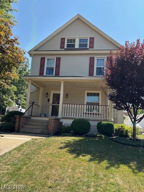 Welcome to this classic 3-bedroom, 2-bathroom home that seamlessly blends traditional charm with modern updates.
Step inside a spacious main floor boasting stunning oak hardwood floors throughout the separate living room, formal dining room, and large entry foyer. The home offers a convenient full bathroom on the main level, which was part of a brand-new laundry and bathroom addition completed in 2024. A second full bathroom is located on the upper level.
Outside, a private backyard oasis awaits, featuring a charming cabana area with a swing—perfect for relaxing after a long day. Additional features include a newer roof, updated A/C and furnace, a water-proofed basement, a concrete driveway, and a 2-car garage.