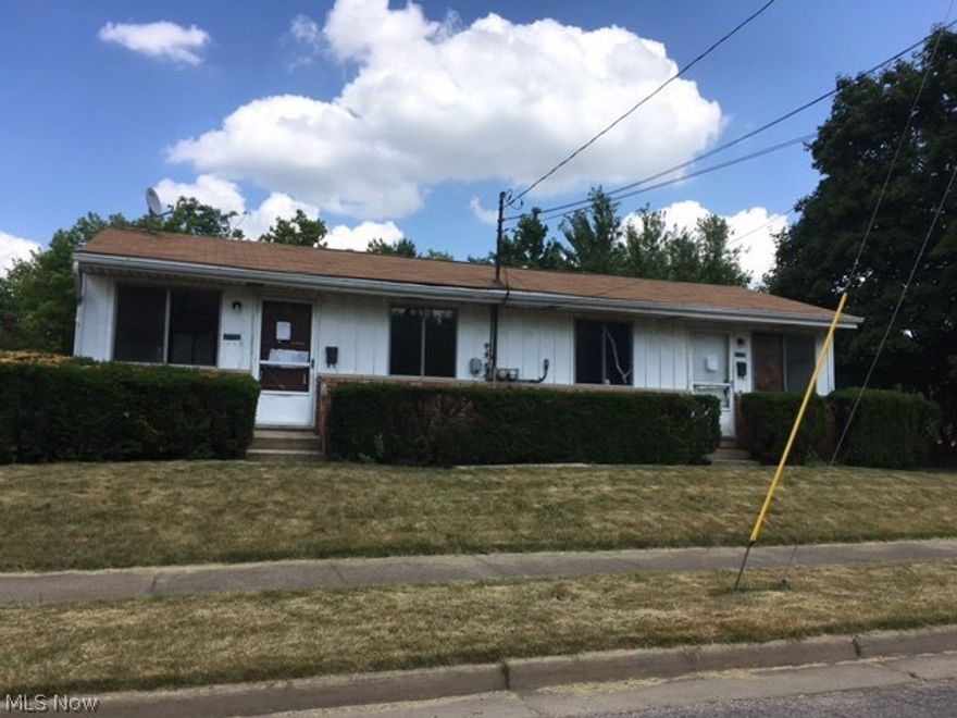If you are looking for an income property, look no further. This duplex on a corner lot offers a living room, kitchen, bedroom and full bathroom on each side. Live in 1 side and rent out the other side or rent out both sides out. While this duplex does need repairs and updates, for this price it is worth it for the income it could bring you. Tax assessment amount is included in annual tax amount.