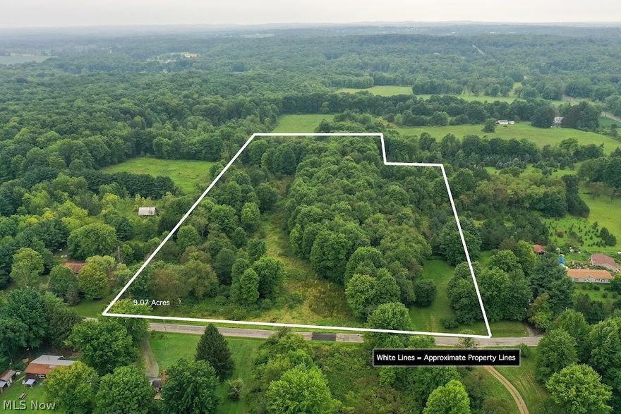Here is your opportunity to purchase this nice 9+ acre lot to build your dream home on. So come take a look at this wooded building lot in a nice country setting, with easy access to major highways for all your traveling needs.
