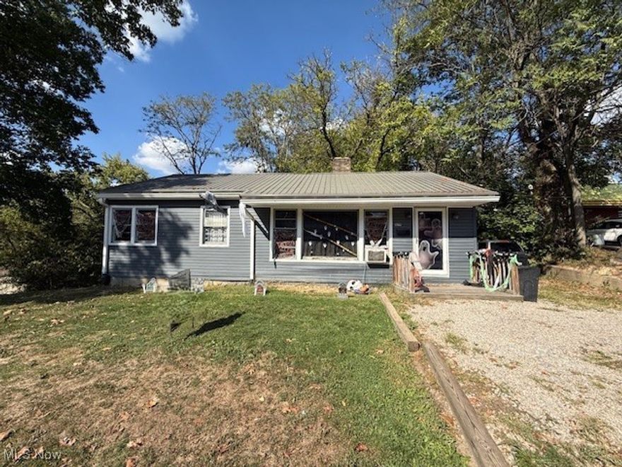 Ranch home offering 3 bdrms., 1 bath.  Cash or Conventional financing.  Tenant occupied.  Could be a great rental or your first home. Conveniently located to Zanesville Schools.  Call for details and showing information