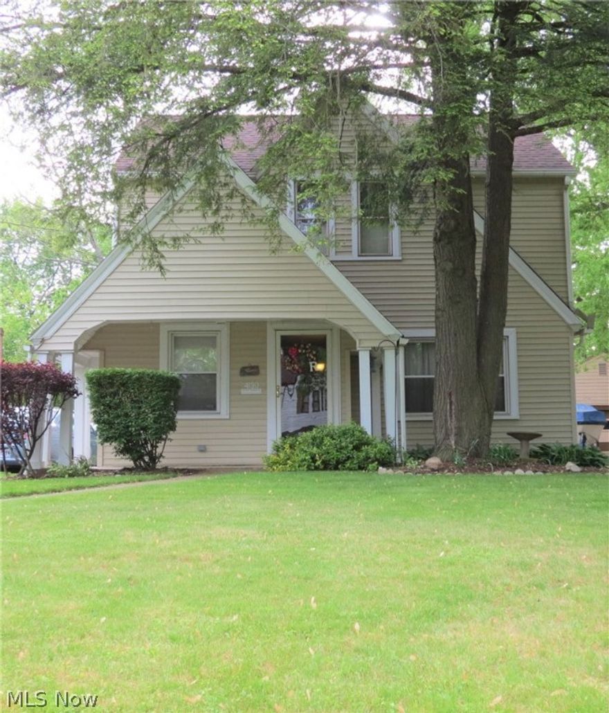 What a charming, clean. updated home! You will feel welcomed as you approach the covered front porch & neatly landscaped yard. Once inside you will want to sit, relax & stay awhile. Featuring a spacious living room, formal dining room (currently used as office), beautifully updated kitchen with oak cabinets, breakfast bar, light, bright eating area was an addition, all appliances, this home offers room for family/friends to gather. An updated full bath completes 1st floor. Upstairs you will find a stunning addition of a master bedroom w/cathedral ceiling, fully remodeled bath '15, 2 additional bedrooms w/plenty closet space. Other updates include: air conditioner '18, roof  shingles '17, garage door '17. laminate kitchen floor '14, vinyl siding, replacement windows, glass block windows in basement. Tastefully decorated & ready for you to move right in. If all of that is not enough....Sellers are providing a one year home warranty for your peace of mind. Call today for your private show