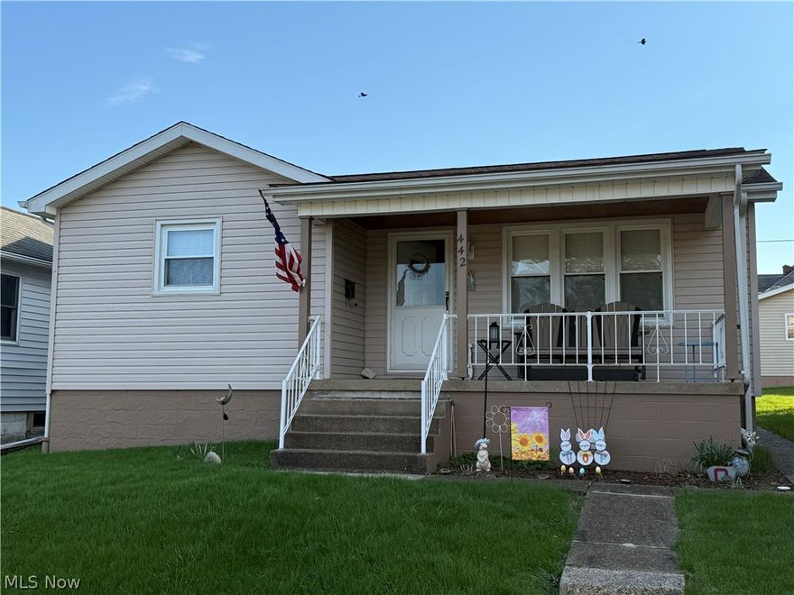 Welcome home to 442 W 44th St! This delightful 2-bedroom, 2-bath ranch offers the perfect blend of comfort and ease. Step inside to a well-maintained living space that maximizes every square foot, featuring central air and forced air heat to keep you comfortable year-round. There has been a large amount of updates made to the home. The exterior is just as functional, boasting both a detached garage and a carport—plenty of room for parking, a workshop, or extra storage. Located on a quiet street just blocks from the school and local dining favorites, you’ll enjoy the best of small-town living with everything you need just a short stroll away. Whether you're looking to downsize or starting your homeownership journey, this Shadyside gem is ready for you!