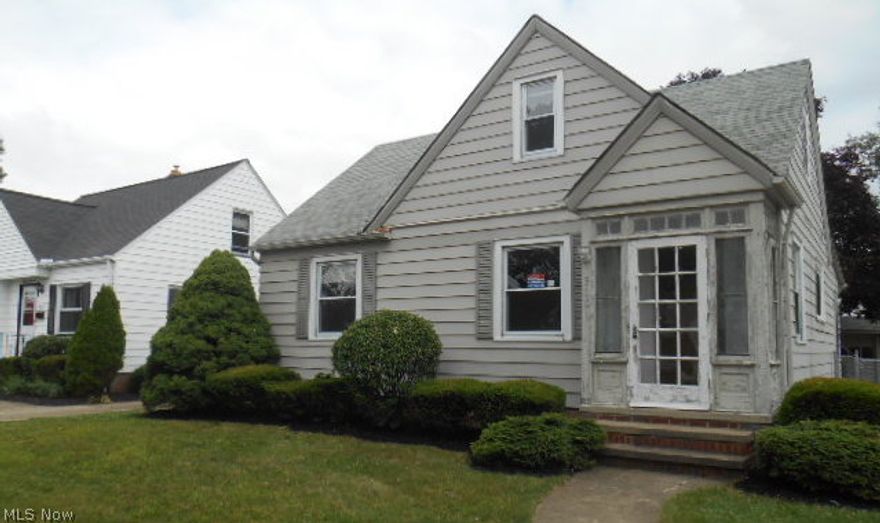 This is a Must See Property!! Cute Cape Cod featuring 4 bedrooms and 1.5 baths. Large square footage with spacious rooms. Hardwood Flooring through out. Living room has large picture window to allow the natural light in. Formal Dining Room. Kitchen has an abundance of cabinetry and counter space. Sun room off Kitchen. Basement is Partially finished for an office or rec room; plenty of storage,  glass block windows plus a 1/2 bath. Great Starter home. Add your personal touches.  Schedule your showing Today and make this your home. This is a Fannie Mae HomePath Property.  Check HomePath website  for more details.