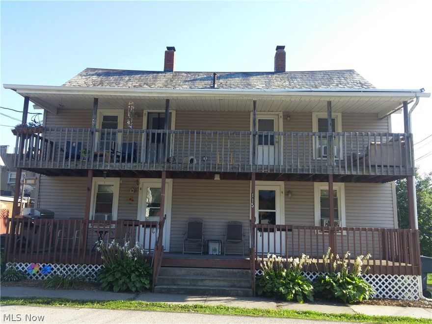 Excellent Opportunity: This four-unit is 100% occupied & ready for investor to take over! Rents are below market value! Rewired to 400 amp service in 2002; LEAD PAINT ABATEMENT DONE 2002; new windows 2002; kitchens & baths remodeled 2002; new doors 2002; new gas lines, hot water tanks, circuit panels in 2002, back stairs replaced in 2015. 

Owner pays for: water/sewer/trash, electric/heat to basement, outside lights & outside outlets. Units have electric baseboard heat however gas is still available. Some units have tenant-owed window a/c units. Electric is paid by tenants. Historical building. Property is on Medina County bus line. Easy access to shopping. 24 Hour notice a MUST.

Gross income:  $16,560. Net Profit $12,141 (does NOT include insurance, interest or depreciation). 
Taxes: $1,807, Water/Sewer/Trash: $1,212, “House” electric: $800 (extremely dependent on winter weather) Other Operating Expenses: $600 (mainly repairs and maintenance to refurbish apartments when tenants