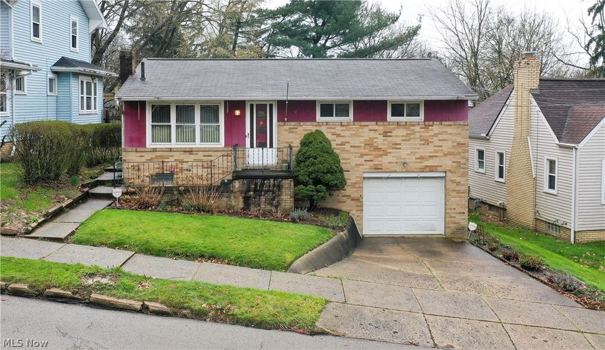 Welcome to 1424 18th St. NW, Canton. This solid raised ranch with a single car garage and walkout basement is an inviting 936-sq. ft. alternative to renting. On the main level you will find the living room, kitchen with double-sinks and ample countertop/cupboard space, a dining area, 3 bedrooms with ceiling fans, and a nice-sized bathroom. The lower-level walkout basement adds over 450 sq. ft. of finished space that includes a family room, kitchenette, partial bathroom, and laundry facilities. There is also an updated electrical panel. Just outside the basement door is a covered patio, terraced garden, and plenty of green grass for kids and pets to enjoy. It's time to start packing!  Property Sold as-is. Call me today.