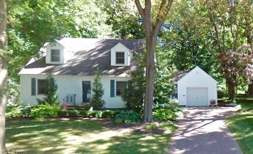This charming Cape on Frances Drive speaks quality. Stamped concrete drive, park-like back yard, replacement windows and updated kitchen are among the beautiful amenities this property has to offer. Located in the sought-after University Heights area in the heart of Kent close to KSU and within walking distance to the wonderfully revitalized downtown district.