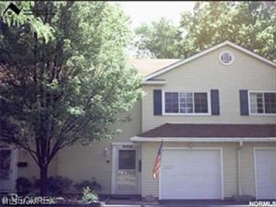 Spacious, Updated and Exceptionally Maintained Town Home with a Private Wooded View. This Home Features a Fully Equipped Modern Eat in Kitchen with Maple Cabinetry, an Open Dining Area leads to the Living/Family Room with Slider to Patio and Expansive Bay Window. There are 3 Nice Size Bedrooms, the Master Bedroom has it's own Private Full Bath, there's a Second Full Bath also Located on the Second Floor, the Half Bath Powder Room is on the First. Second floor Laundry Room , Large Closets , Attached Garage, New Paint and Carpet Throughout. Best of All, the Outdoor Patio with Private Wooded View, No Neighbors Behind This One. Best Location in Development. Come and Enjoy all The Amenities Rocky River Has to Offer.