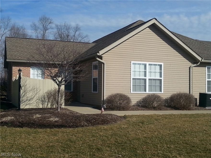 Move in ready condo!  All the updates are here.  Tile bathroom, granite counter tops, 1st floor laundry, gas fireplace & cathedral ceilings.  2 bedrooms with walk in closets and 2 full baths.  Handicapped accessible.  2 car attached garage plus much more!