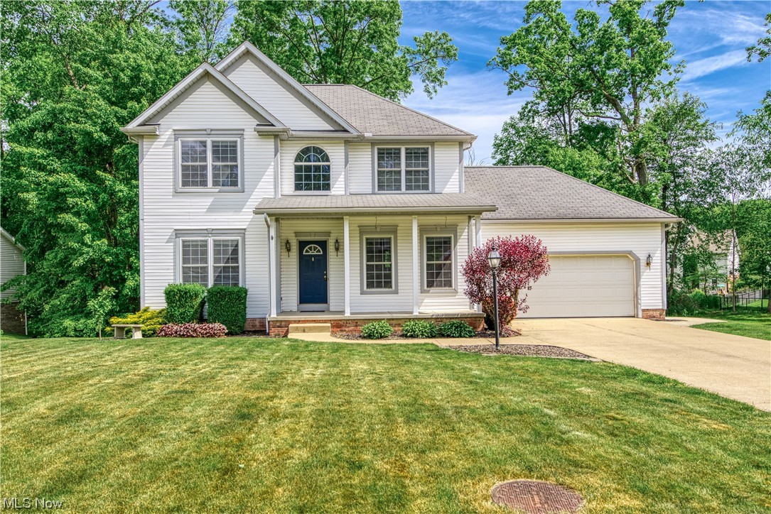 Just move in... 3 Bedroom, 2.5 Bath Colonial in Timber Run. Living Room, Dining Room, Formal Living Room/Office on the 1st Floor. Huge Master Suite and Master Bathrooml Full Basement Walk Out Basement. Enjoy the Private Deck which overlooks a private backyard with protected nature preserve. Lower level covered concrete patio and firepit area. Great location near I-76, Universities ( Kent and Rootstown), & Shopping.