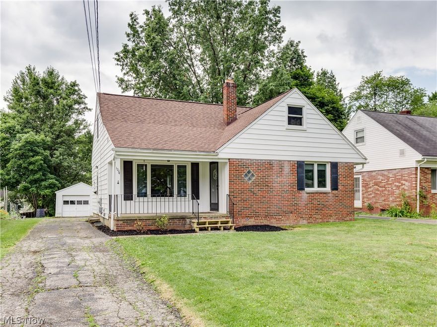 Welcome home to 1794 Kingsley Avenue in Akron! This well  maintained cape cod offers three large bedrooms and two full bathrooms. The spacious master bedroom is located on the second floor, it has its own full bathroom. This home has many recent updates, the entire house has just been painted (2017), dishwasher (2015), kitchen floor (2017), and master bathroom (2017). The sellers are also providing a one year home warranty. There is so much that this home has to offer you will not want to miss out on it. Call the listing agent today to set up your own private showing.