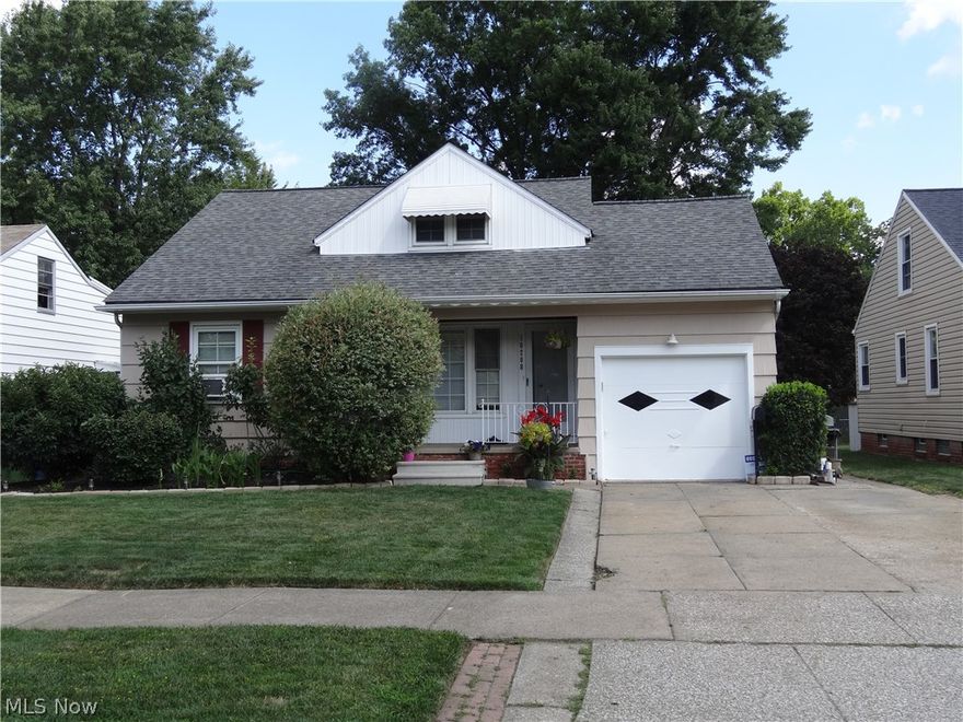 Don't miss this, move in ready 4-bedroom Parma Hts. Bungalow, including a formal dining room and 4 season room. Newer windows. All appliances stay including washer and dryer, stove, fridge, dishwasher. Central air can be added to the newer furnace. The basement is partially finished and includes a wet bar and plenty of storage space. The furnace and the electrical box are new. A fenced back yard will be a great area for children to play in. The home is on a Quiet street and is walking distance to Metroparks. Don't wait, call today for your private showing.