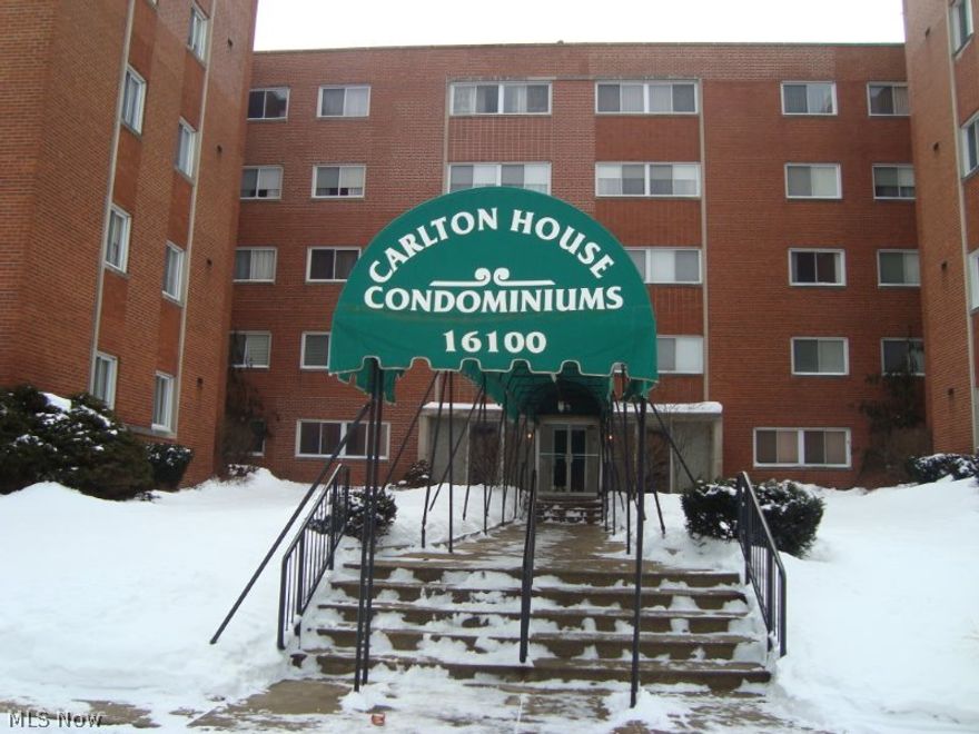 Bank Owned - Please review broker's remarks. Condo in Carlton House. Conveniently located near the Rapid. Great opportunity. Bring your buyer! Buyer to assume City of Shaker Heights POS violations. Sale to also include garage space parcel #735-16-346 space #46.