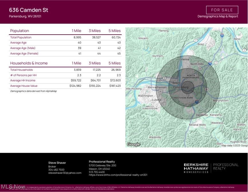 Parkersburg, West Virginia 26101, United States, ,Commercial,Active,130834