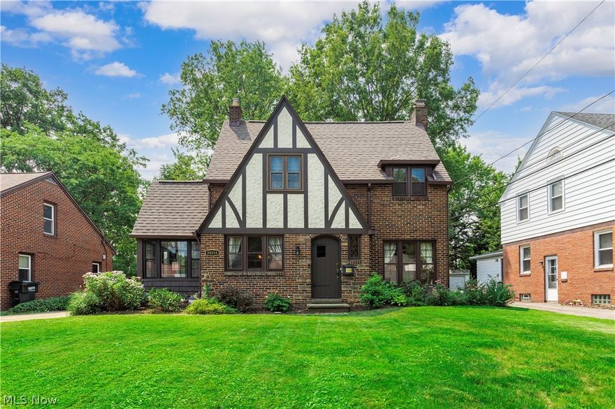 GORGEOUS 3 BR 1.5 BA ENGLISH TUDOR WITH MANY UPDATES!  Move in worry free knowing the large updates have been taken care of.  This includes: new sewer lines (2020), 12 new windows throughout the house (2020), new roof, gutters & soffits (2018), exterior painting (2019), renovated kitchen (2019), and much more!  This home has so much of it's charm preserved from the leaded glass windows to the lovely sun room off of the dining room.  This Tudor also includes a partially finished basement and extra storage.  A noteable feature is the Gilchrist Harbor Beach Club, this beautiful beach club is a 3 acre park with woods, Lake Erie access, a pavilion, play ground equipment and numerous community events throughout the year!