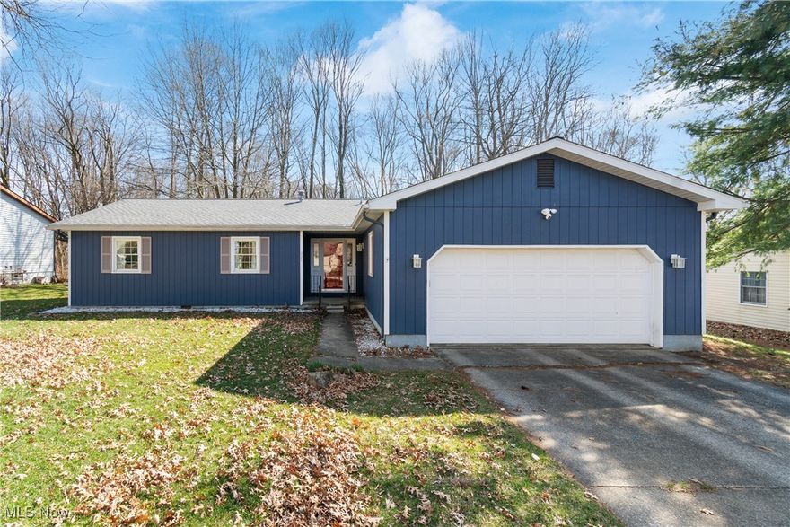 Discover this 3-bedroom, 2.5-bath ranch home perfectly located in Wadsworth! Ideally situated near shopping, dining, and highway access, this home is perfect for commuters and those who enjoy being close to local amenities. The spacious master suite features an en-suite bath and walk-in closet, while the inviting dining room boasts a cozy gas fireplace and access to a screened porch overlooking the private, fenced 
backyard. The eat-in kitchen offers ample cabinet space and countertop space, and the first-floor mudroom includes additional cabinetry and a laundry area for added convenience. A professionally finished basement provides extra living space and an additional half bath. Recent updates include a full roof replacement in 2021, a kitchen remodel, and HVAC and windows replaced in the last 10 years. 
Don't miss this fantastic opportunity! Schedule your showing today!