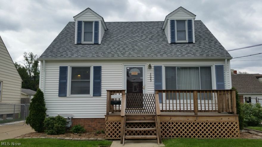 Bungalow With Completely Fenced In Yard With 2-1/2 Car Garage. Kitchen Updated With Newer Counters, Flooring & Lighting. Family Room With Neutral Colors & Newer Carpet. Family Bath Remodeled, Two Bedrooms Down With Decent Closet Space, Bedroom 3 Up Ideal Master. Hardwood Under All Carpeting. Updates In Past 15 Years Include, Windows, Doors, Central Air, Doors On House and Garage, Blown In Insulation, Electrical 2007, Roof 2009, Hot Water Tank 2008, Deck 2001, Glass Block 2001. Partially Finished Basement, All Appliances To Stay! Call Today!