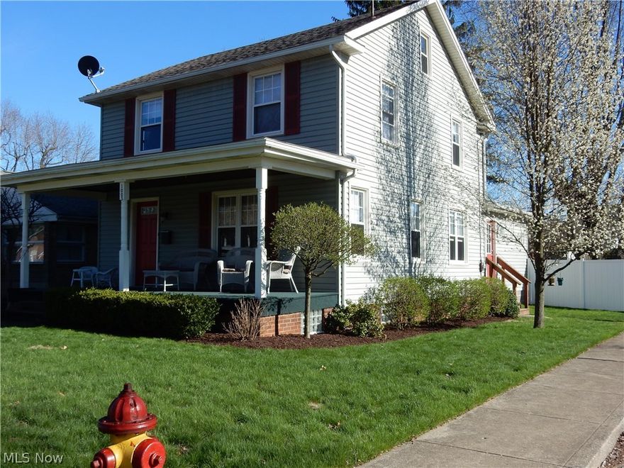 Say welcome home to this wonderfully updated 2 story. There is nothing to do here but move in. You will fall in love with all of the tasteful, neutral updates which include: 2007 - Windows, roof, siding, air conditioning, 200 amp electric and glass block windows in the basement (all done by previous owner). 2012 - Kitchen with new addition to provide bonus area that can be used for family room etc., kitchen tiled floor, updated bath (up), main floor laundry, main floor full bath and 16x16 deck. 2016 - Furnace. As of April 2017, there is new carpet in the living room, up the stairs and in the hallway. All carpeted floors have hardwoods under the carpet which can be seen in the dining room. The spacious kitchen has ample cupboard space with a big pantry in the new main floor laundry area. You will love the open concept from the kitchen to the new bonus addition which leads to the large deck, a perfect place to entertain. All 3 bedrooms are large and provide ample closet space. Both bathr