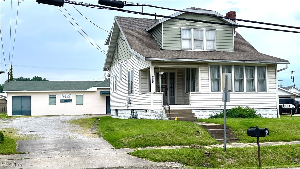 Endless possibilities await with this unique and versatile property, which includes two separate buildings for one incredible price. Perfectly suited for commercial, residential, or mixed-use purposes, this property offers a rare opportunity to invest in a high-traffic area of Parkersburg.
The first building is currently being used as a worship center and features a spacious sanctuary, a dedicated sound booth, two restrooms, private office space, and three large rooms currently serving as classrooms. Its layout is ideal for a variety of uses including community gatherings, office space, or educational purposes.
The second building is a home that could be residential or commercial and could serve as a rental property. It offers a large entryway, a bright four-season room, a comfortable living room, formal dining area, functional kitchen, and a cozy breakfast nook. A convenient half bath is located on the main level. Upstairs, you'll find a full bathroom and three additional rooms that can be used as bedrooms, offices, or guest accommodations.
With a newer roof, furnace, and windows, the property is move-in ready and primed for a range of business or residential ventures. Whether you're looking to operate a business, generate rental income, or simply need extra space for storage or inventory, this property offers the flexibility to meet your needs now and in the future.