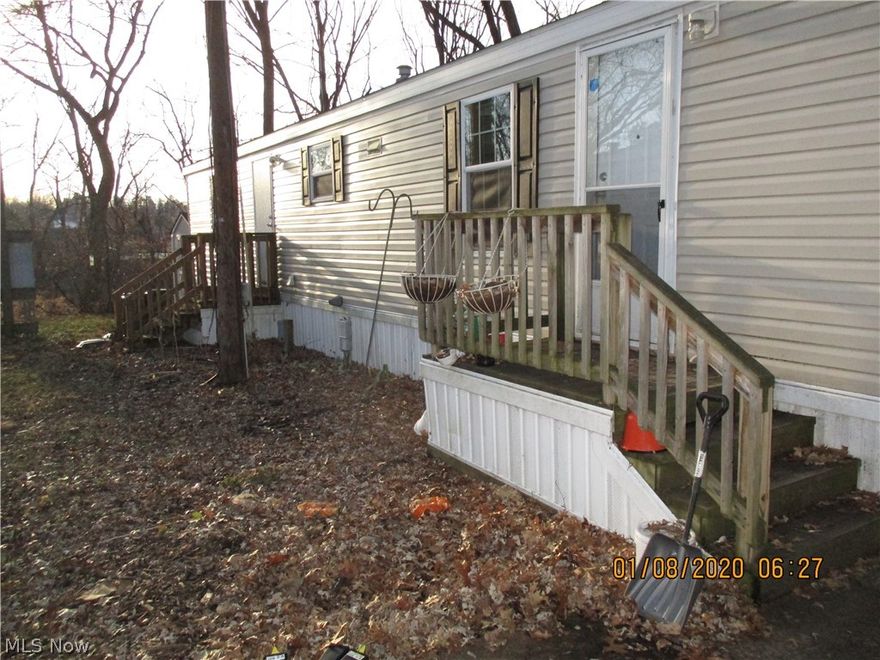 2013 Adventure mobile home. 66 x 14, 3 bedrooms, two full baths, newer shed. Bus stop at street. Open floor plan , nice condition and layout. Security system
has never been activated by seller.