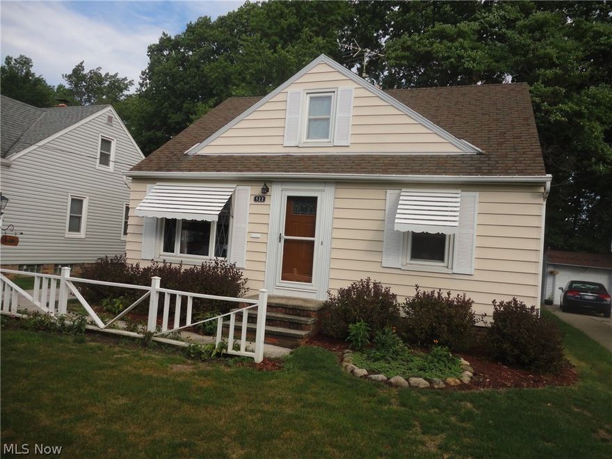 Well maintained VIOLATION FREE Cape Cod ! 3 Bedrooms and 2 Full Baths *  Highly rated Cuyahoga Hts. school district * Newer windows * New entry doors (front and side) *  Finished second floor dormer with a large Master Bedroom and plenty of closets * Newer furnace and AC (2014) *  Finished Basement Recreation Room with glass block windows, laundry room, work room, and full bathroom * Extra deep detached garage with a new opener * Patio with a grape arbor in the backyard bordered by woods for plenty of privacy !  Family friendly neighborhood, quiet street and close enough to freeways, parks and shopping.