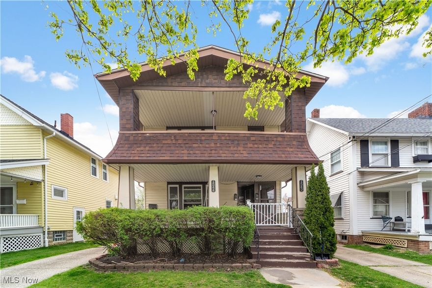 Investor or owner-occupant opportunity! This incredible, oversized duplex in the heart of Lakewood offers flexibility and strong returns, just steps from the city’s best bars, restaurants, and entertainment. The first-floor unit is a well-maintained, 1,030 sq. ft, 2 bed, 1 bath currently rented at $1,500/month through July 31st, 2026. The upper unit spans the second and third floors and lives like a single-family home with 3 bedrooms and 2 full baths. The upper unit is approximately 1,530 sq. ft and is rented for $1,800/month through June 30th, 2026. Ideal for house hacking or maximizing rental income, this property features a brand-new roof (October 2024), a fully renovated upstairs unit including a new kitchen, two bathrooms, and third bedroom, plus updated appliances in both units and new basement laundry for tenants. Whether you're seeking a high-performing investment or a chance to live in one unit while renting the other, this Lakewood gem delivers on all fronts. *Note: Owner states that there are 5 bedrooms and 3 bathrooms and the county auditor website states that there are 4 bedrooms and 2 bathrooms.