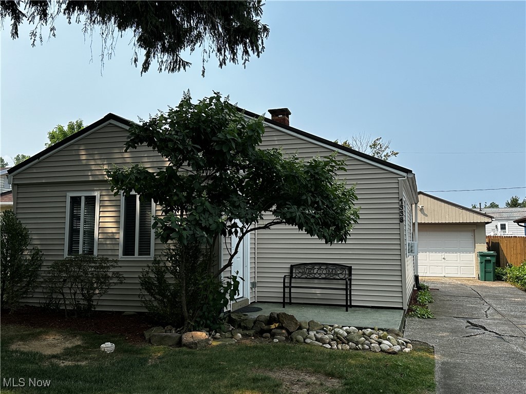 Location, Location, Updated Ranch Home! Ready for It’s Next Chapter! Welcome to this beautifully maintained and fully renovated ranch home, lovingly updated in 2022 and has been a great Air B-n-B for a proud military member. This would be a great starter home, retirement home or continue as a Air B-n-B(current furnishings can be purchased to make turn key day 1). The house is close to many restaurants, wineries and beautiful Lake Erie. Close enough to Geneva on the Lake, Geneva and Madison's many Winery's. Generous Living Space: Enjoy this small 740 square feet of thoughtfully designed space, perfect for vacationing, downsizing or retirement. Comfort & Style: This home features 2 bedrooms and 1 full bathroom with an open-concept layout that seamlessly connects the kitchen, dining area, and living room. Modern Upgrades: Recent updates include durable vinyl/LVT flooring throughout, fresh interior paint, creating a bright, welcoming atmosphere. New windows, furnace, hot water tank, steel roof, etc. A spacious single car garage. Spaces to Unwind: Start your day on the charming front porch or relax on the inviting back deck, both offering peaceful views and a quiet place to enjoy your morning coffee or evening breeze. This home combines space, comfort, and modern updates in a desirable location an incredible opportunity you won't want to miss! Contact us today to schedule your private showing.