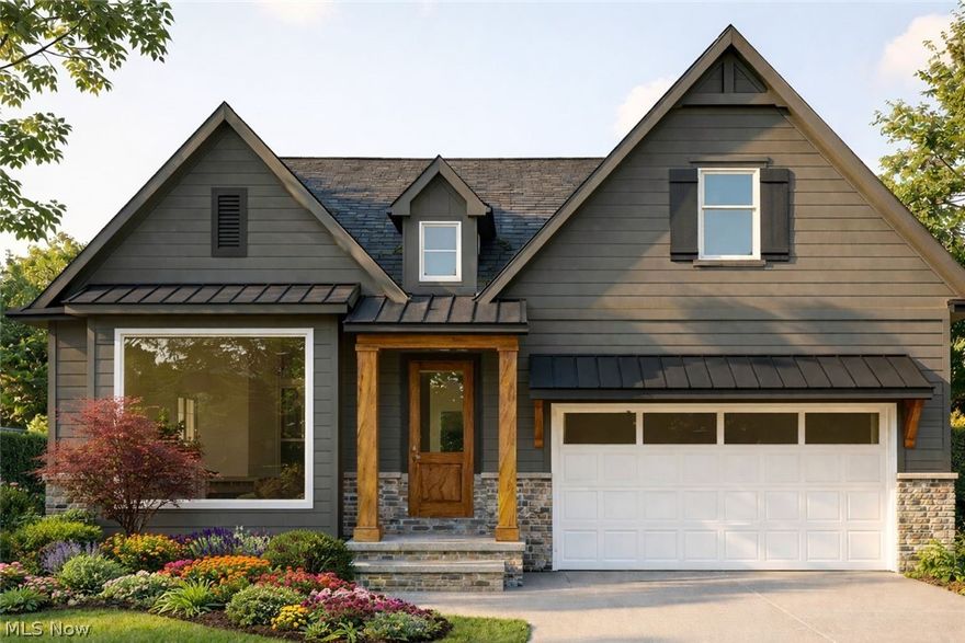 To be built in the prestigious Hawthorn Golf Estates 50+ community, this beautifully designed ranch with a basement
walkout offers refined single-level living in a serene setting neighboring the Metroparks. This thoughtfully crafted floor
plan features 3 bedrooms and 2 full baths, The light-filled open-concept layout showcases a gourmet kitchen with a
large center island, Moen fixtures, and seamless flow into the dining area and spacious great room ideal for both
entertaining and comfortable everyday living. The private owner's suite serves as a peaceful retreat, complete with 2
walk-in closets and a well-appointed bath. Two additional bedrooms and a full bathroom ensure additional
comfort. Enjoy the convenience of true ranch living paired with a full walkout basement, offering abundant storage or
the opportunity to create additional finished living space. Quality craftsmanship is evident throughout, with solid-core
doors, energy-efficient construction, and elevated finishes designed for lasting comfort and style. Optional second floor
or multigenerational options are available for those seeking additional living space.
Built by Keystate Homes, one of the area's most respected builders known for quality construction and thoughtful
design. Keystate Homes has earned HBA Cleveland's Best Green Built Homes award for several consecutive years and
was chosen to build the St. Jude Dream Home in Shaker Heights, a testament to their craftsmanship and reputation.
Experience the perfect blend of casual elegance, thoughtful design, and low-maintenance living in one of the areas
most desirable communities.