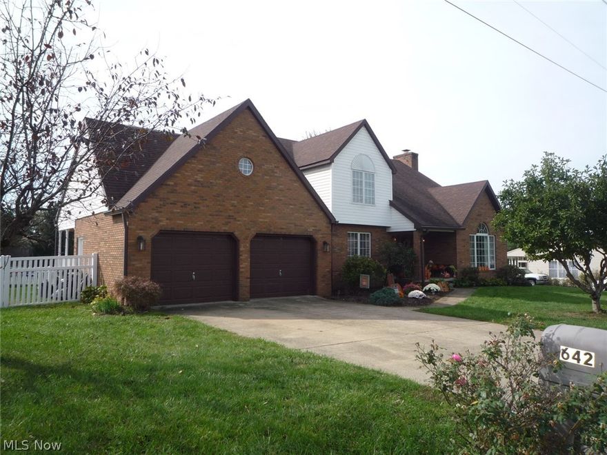 Beautiful totally updated and renovated 4BR, 2.5 bath brick home. Spacious rooms and tons of closet space. Open design kitchen and family room with wood burning fireplace. Spacious outdoor covered porch perfect for entertaining. Master suite has huge master bath w/ soaking tub and shower, double sinks and huge walk-in closet. Finished basement could have multiple uses. A must see home. Tons of curb appeal.