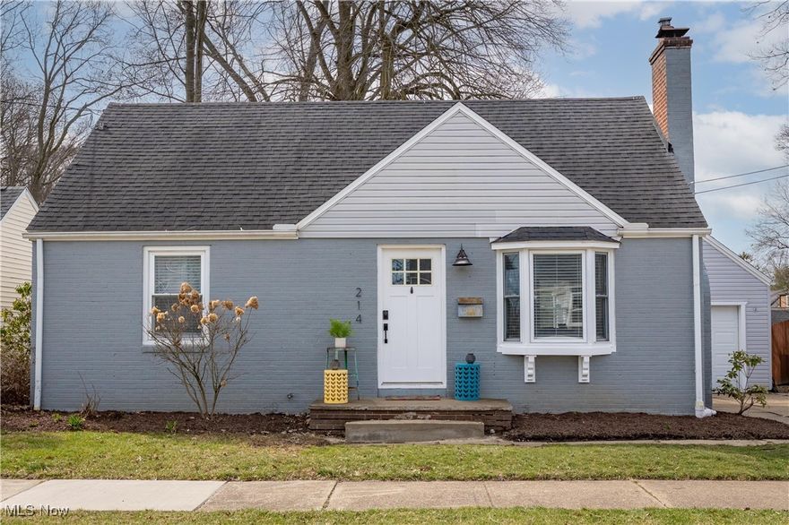 Charming Updated Brick Bungalow in North Canton. Nestled in the highly rated North Canton School District, this beautifully updated home seamlessly blends timeless charm with modern updates. As you step inside, you’ll be welcomed by a bright and airy great room featuring a fresh, modern color palette, a stunning brick-surround fireplace, a bay window that floods the space with natural light, and built-in storage for added convenience. The updated kitchen boasts butcher block countertops, a deep double-sided sink, and a garden window offering a picturesque view of the backyard. The dinette area provides easy access to the driveway, adding to the home’s functionality. Step outside to your private, park-like backyard—perfect for entertaining! The brick patio offers an inviting space to gather, while mature trees provide shade and plenty of lush green space for outdoor enjoyment. Two generously sized bedrooms with ample closet space are located on the main floor, along with an updated full bath featuring a vanity with storage and a tiled tub-shower combo. Upstairs, a versatile loft space with built-in shelving adds character, alongside a charming custom-built playhouse—an absolute delight for kids! The upper level also includes a third bedroom, offering additional flexibility. Located in the heart of North Canton, this home is just minutes from parks, schools, the YMCA, and the library. With its modern updates and unbeatable location, this home is a must-see! Schedule your private showing today.