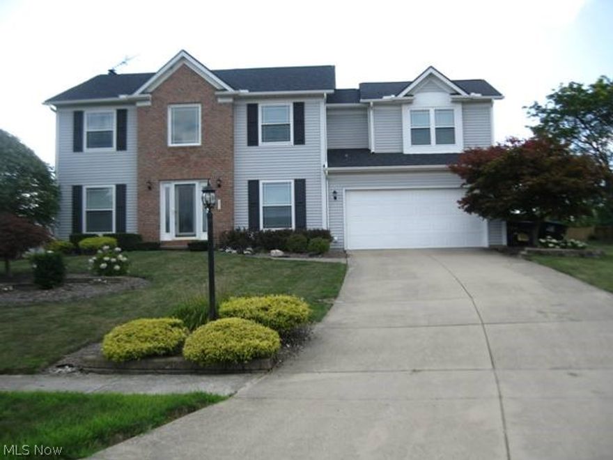 This well maintained colonial situated on a cul-de- sac street. The attractive foyer entrance leads to a formal dining room where you can host holidays or candlelight dinners and a lovely living rm..Fireplace highlights your family rm. Spacious eat in kitchen boasts ample cabinetry, center island, pantry, ceramic floor & included all appliances (corian counter tops). Extra large 1st floor laundry rm w/huge closet yes a built in ironing board. First floor powder room rounds out the first floor. The gracious staircase takes you up-stairs to the master bedroom showcasing a walk in closet & en suite. Three more generous size bedrooms and another full bath. More living space in your basement recreation room, for game nights, kids sleep over plus an exercise/office room and a large storage area.. Move your entertaining outside and relax on the deck or patio while sipping a glass of ice tea and reading your favorite novel. Envision having parties in this huge back yard with space for playing