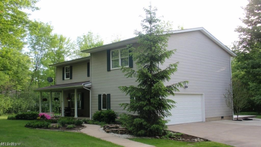 Your opportunity to live in the country in this sparkling five bedroom colonial situated on a beautifully half wooded lot in Auburn township! The street/cul-de-sac backs up to Beartown State Park!!The recently updated kitchen showcases newly refinished hardwood flooring, granite counters, Kraft maid cabinets, and a breakfast bar. Some new carpets installed stairs and bedrooms in April 2018!!. Master bedroom features huge walk in closet and master bath with skylight. The first floor is completed by a casual dining area and living room. The second floor boasts five generously-sized bedrooms and two full bathrooms. Outside, the lot expands for 1.5 acres with trees surrounding the home and a children’s club house/playhouse in the backyard plus a storage shed. Large porch and a nice size stamped patio. Brand New Septic installed in 2016! Updated features also include a replaced furnace and AC (2005), New Hot Water Tan 2017, well pump and tank, sump pump (2008), as well as Anderson windows.