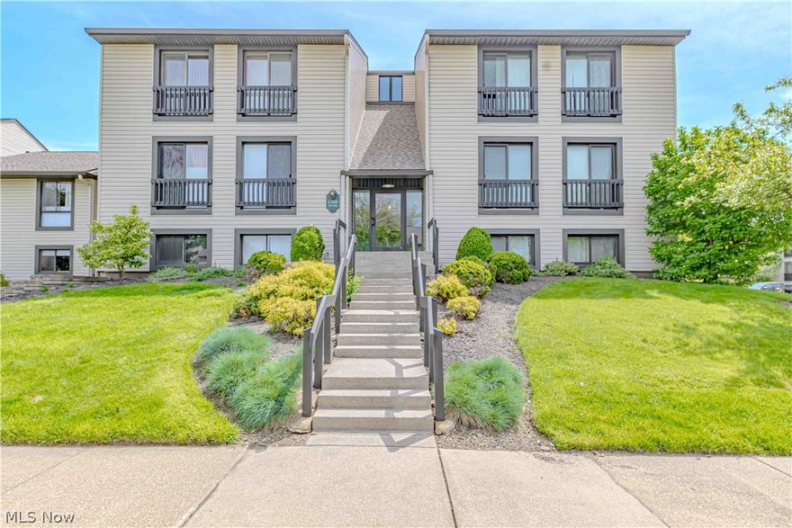 Welcome home to this highly desirable first-floor residence, where convenience meets modern elegance. The bright, updated kitchen serves as the heart of the home, featuring sleek quartz countertops, a full suite of included appliances, and a comfortable setup with included table and chairs. The layout offers the luxury of spacious bedrooms and two full bathrooms, ensuring privacy and plenty of room for relaxation. Step through the updated patio door to your private outdoor retreat—a serene patio that opens directly onto lush green space. Significant upgrades provide peace of mind for years to come, including newer windows throughout and a recently replaced roof on the building. With its seamless indoor-outdoor flow and contemporary finishes, this home is a rare find that combines comfort with effortless living.