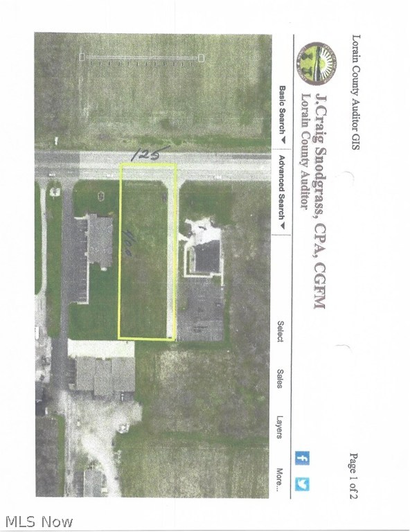 commercial lot located on SR 58 Amherst City, Amherst Twp. zoned GB-1. High traffic count. Near turnpike exchange. 20 minutes to Cleveland airport