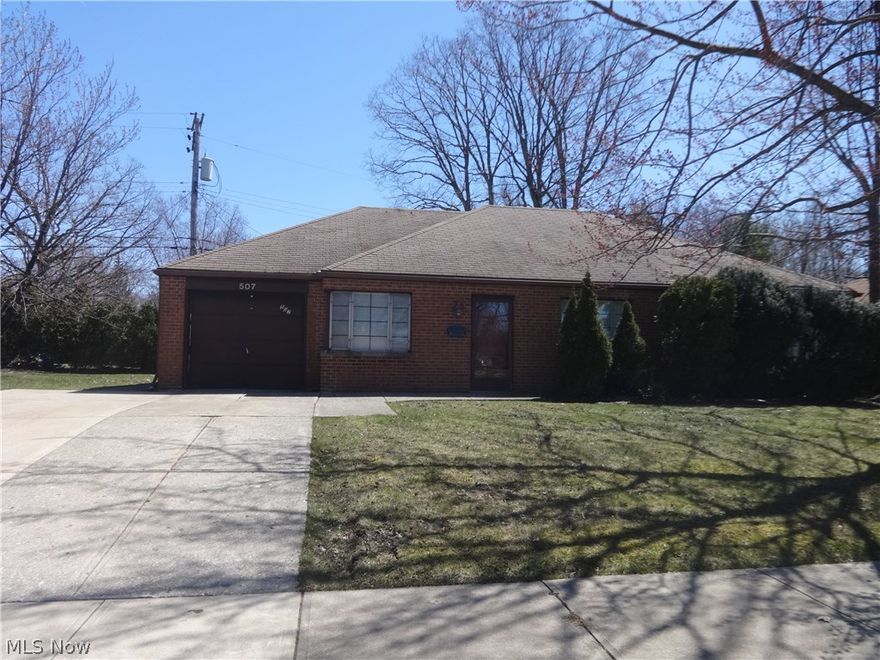 Opportunity Knocks!! Outstanding Brick ranch with 3 large bedrooms and 2 full baths located in a fantastic neighborhood. This house has an open floor plan and lots of space. The addition that was added to back side of house allows for many options. The house sits on a corner lot and has a 1 car attached garage.